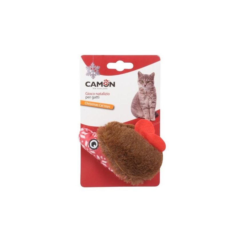 Gioco per Gatto Peluche Riccio NAT