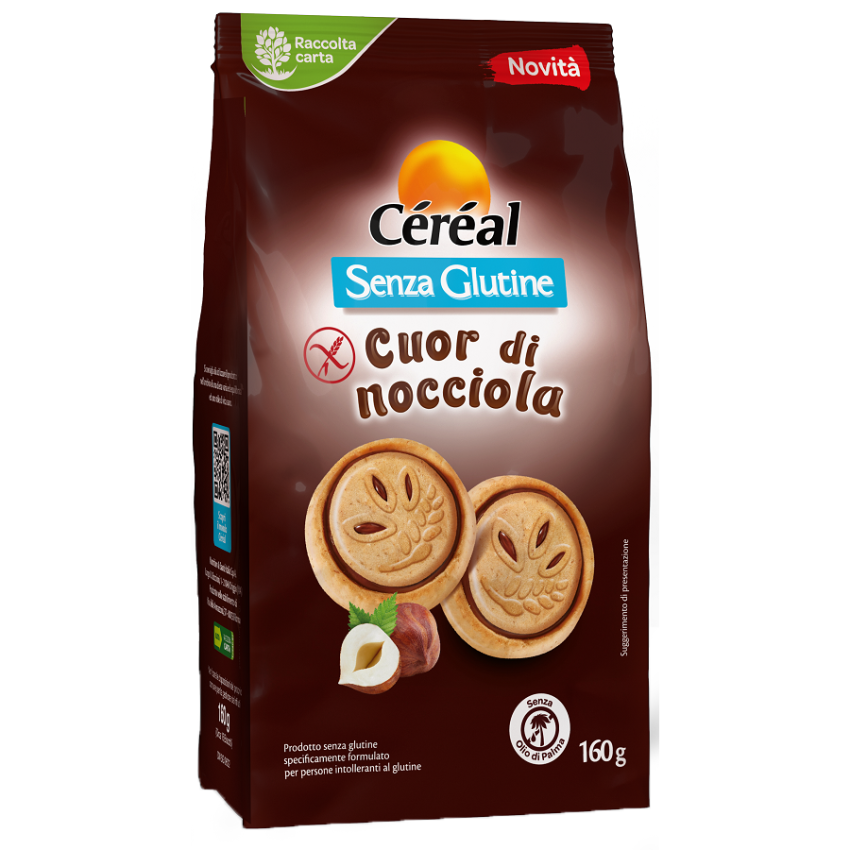 Cereal SG Cuor di Nocciola 160g