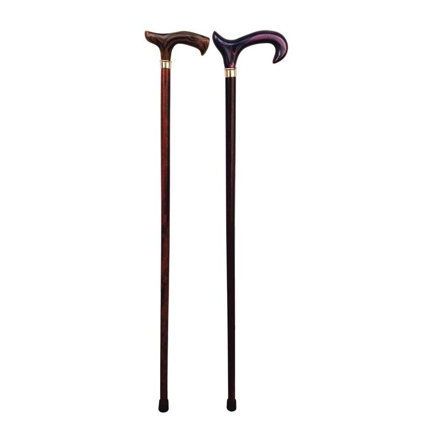 Bastone Legno U Impugnatura Fissa Marm