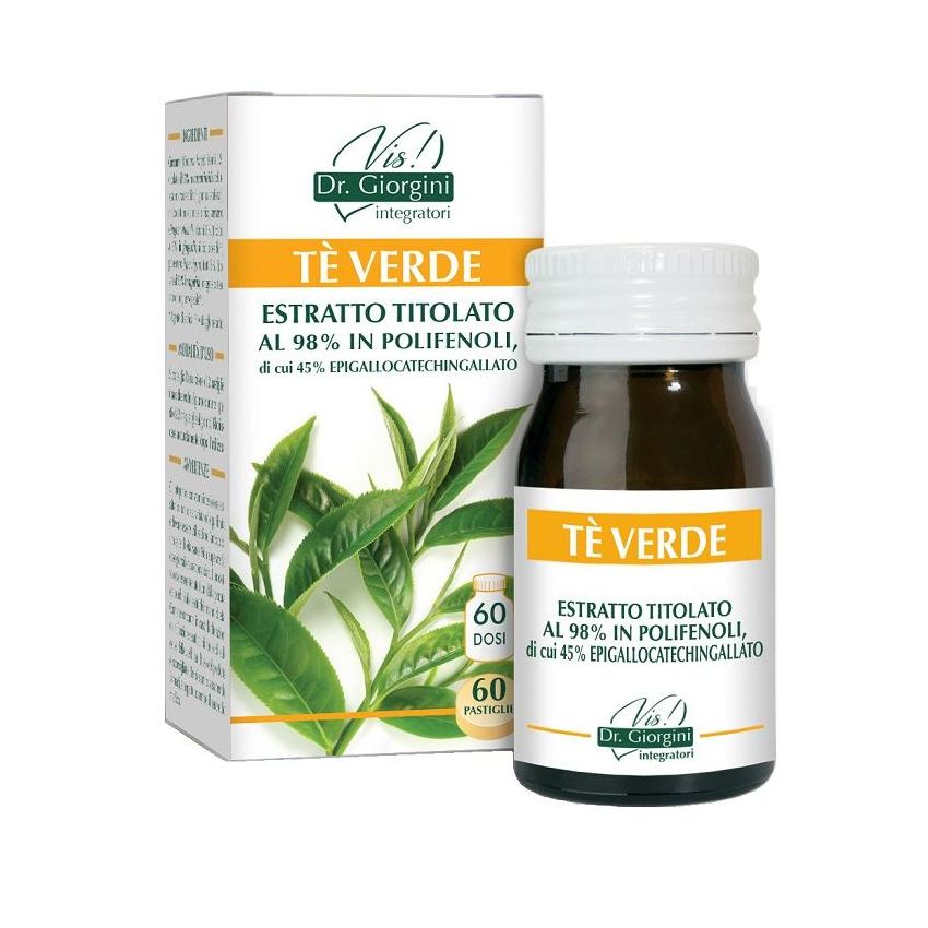 Te Verde Estratto Titolato 30g 60 Pastiglie