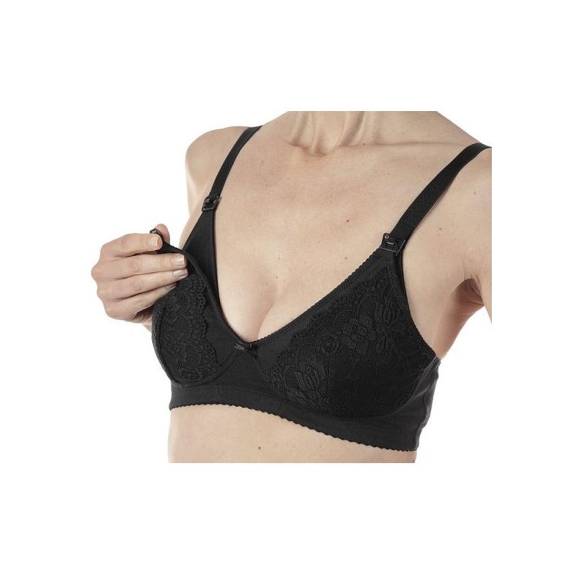 Mammy Regg Cotone Allattamento Nero 6C