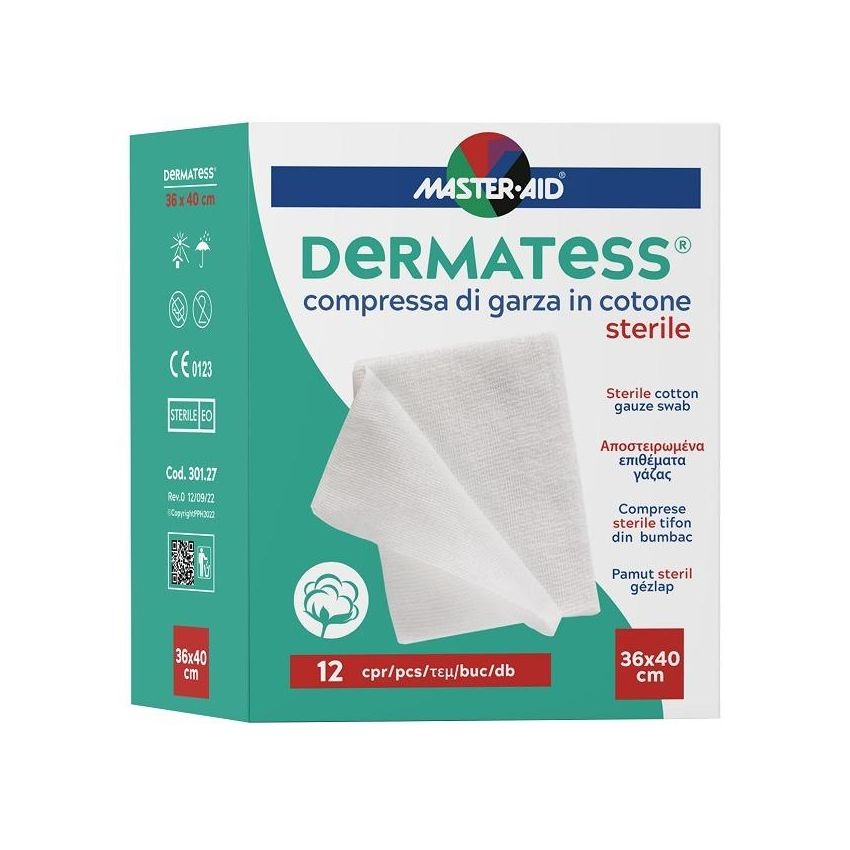 Dermatess Cot Garza 36x40 12pz