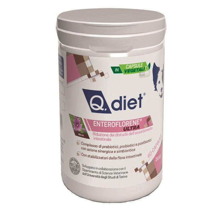 Q Diet Enteroflorene Ultra 60 cps