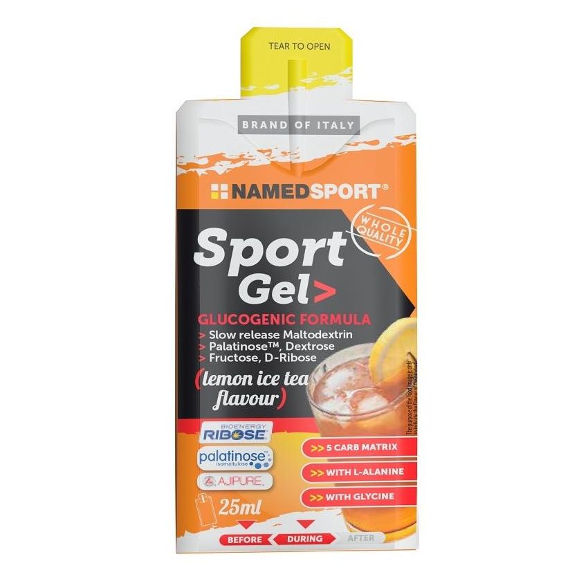 SPORT GEL LEMON ICE TEA 25ML