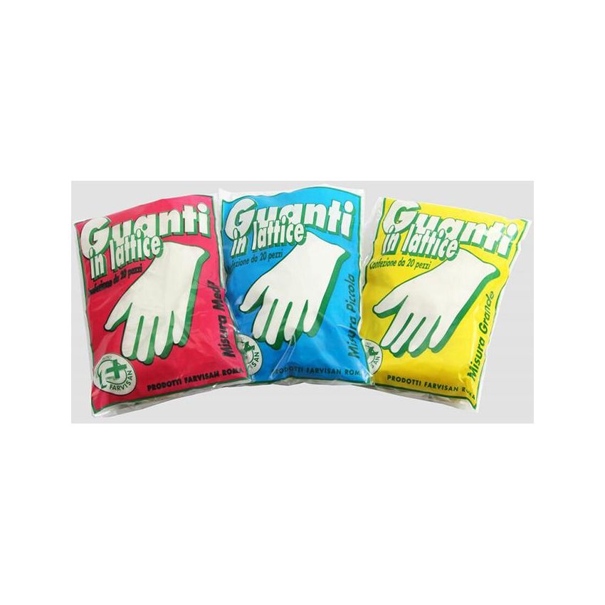 Guanto Latt Pic 20pz