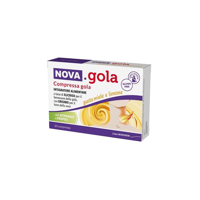 NOVA GOLA MIELE LIMONE 20CPR