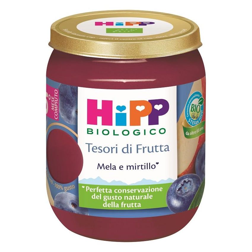 HIPP Tesori Frutta Mela/Mirt
