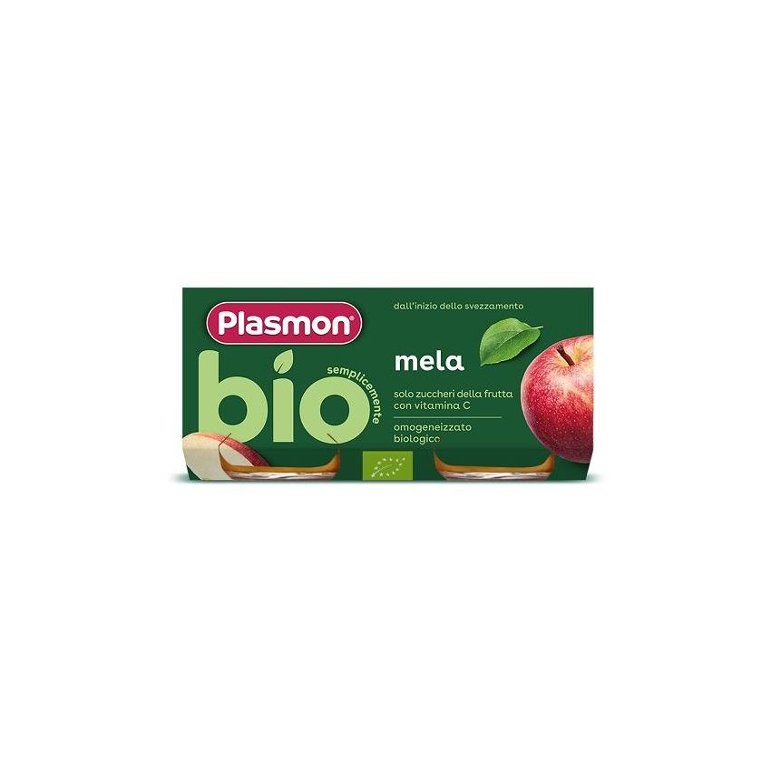 PLASMON OMOG MELA BIO 2X80G
