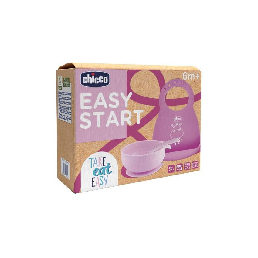 CH Set Pappa Sil 6M+ Rosa