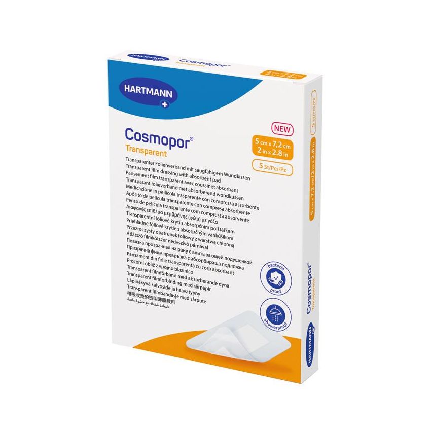 COSMOPOR TRASP MEDIC PUR 5X7,2