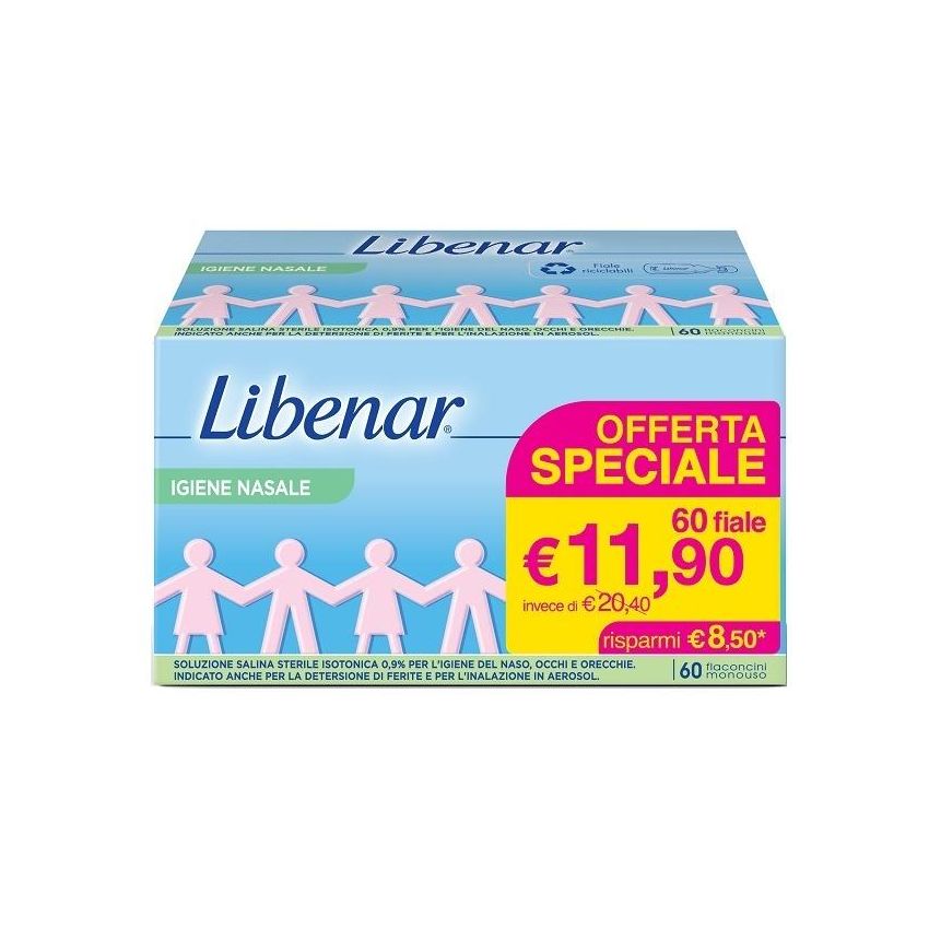 Libenar Igiene Nas Isoton 60fl