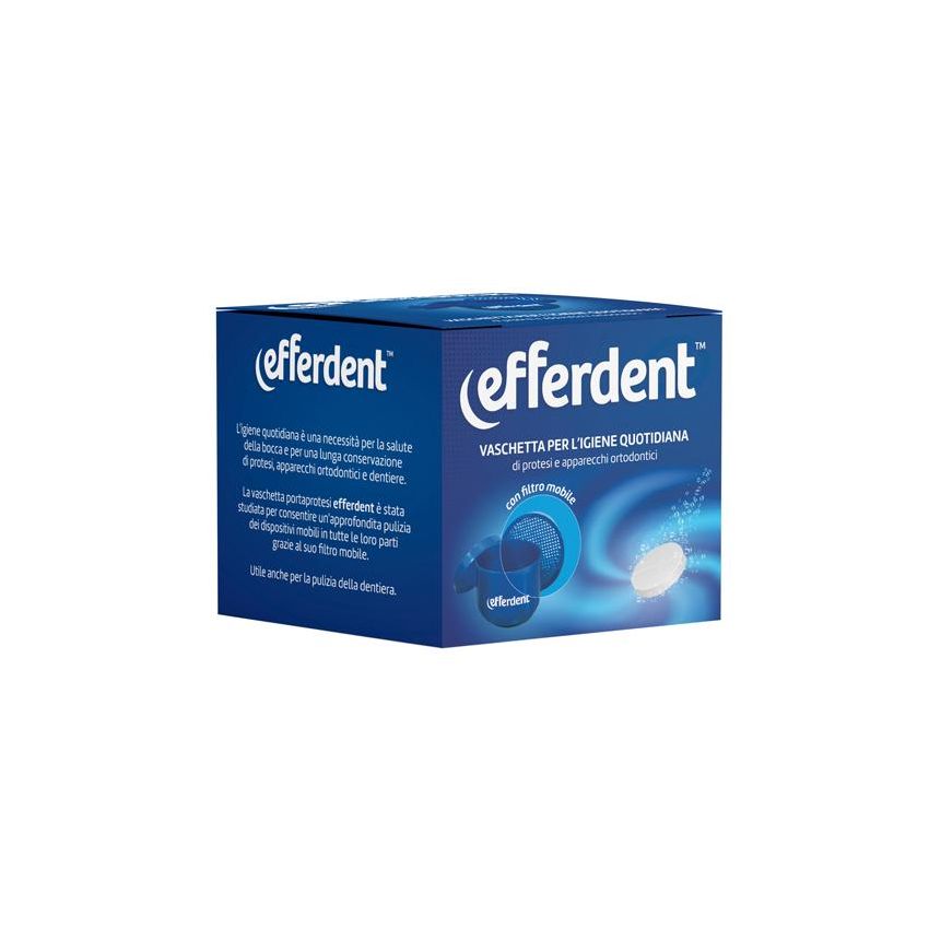 EFFERDENT VASCHETTA PORTAPROTE