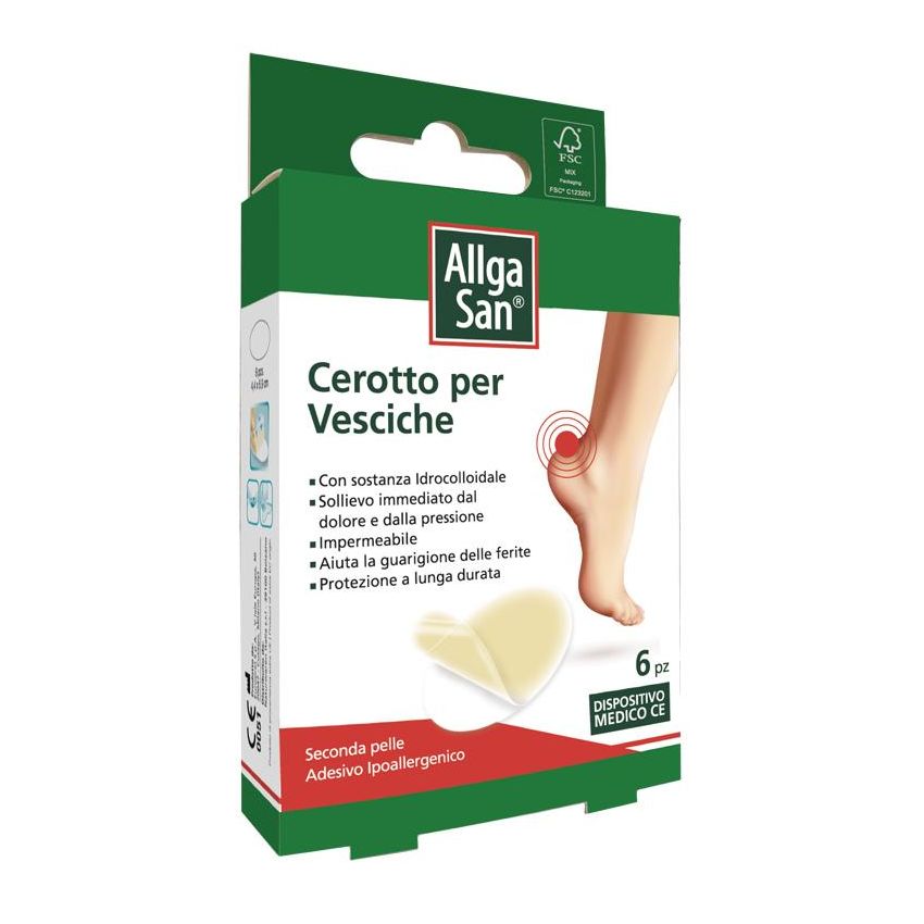 ALLGASAN CEROTTO VESCICHE 6PZ
