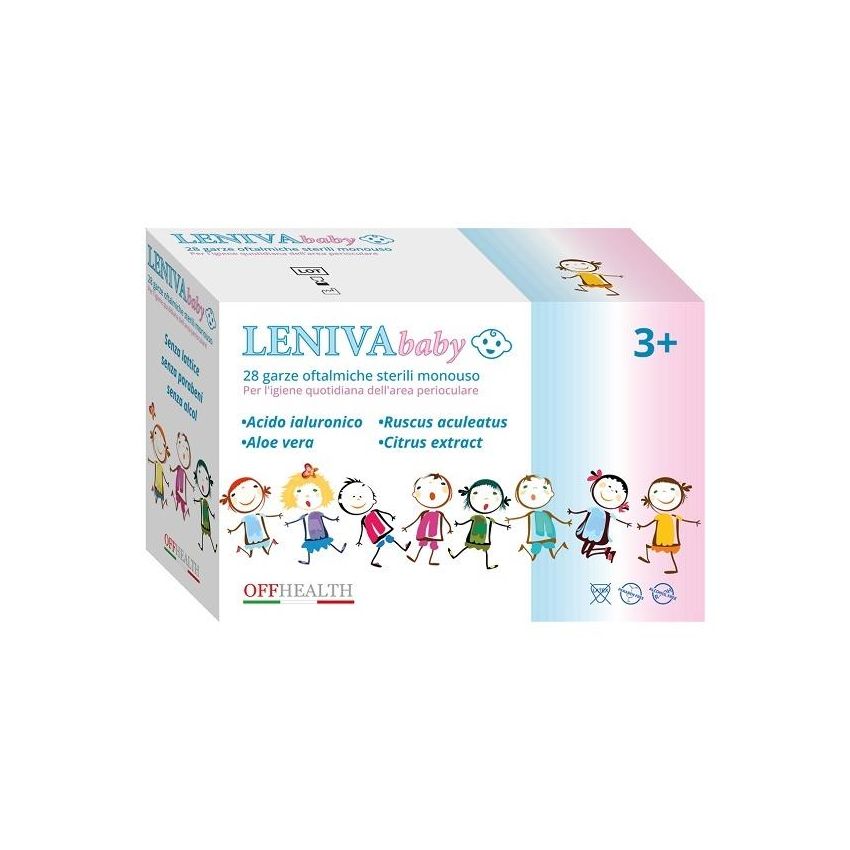 LENIVA BABY GARZE OFTAL 28PZ