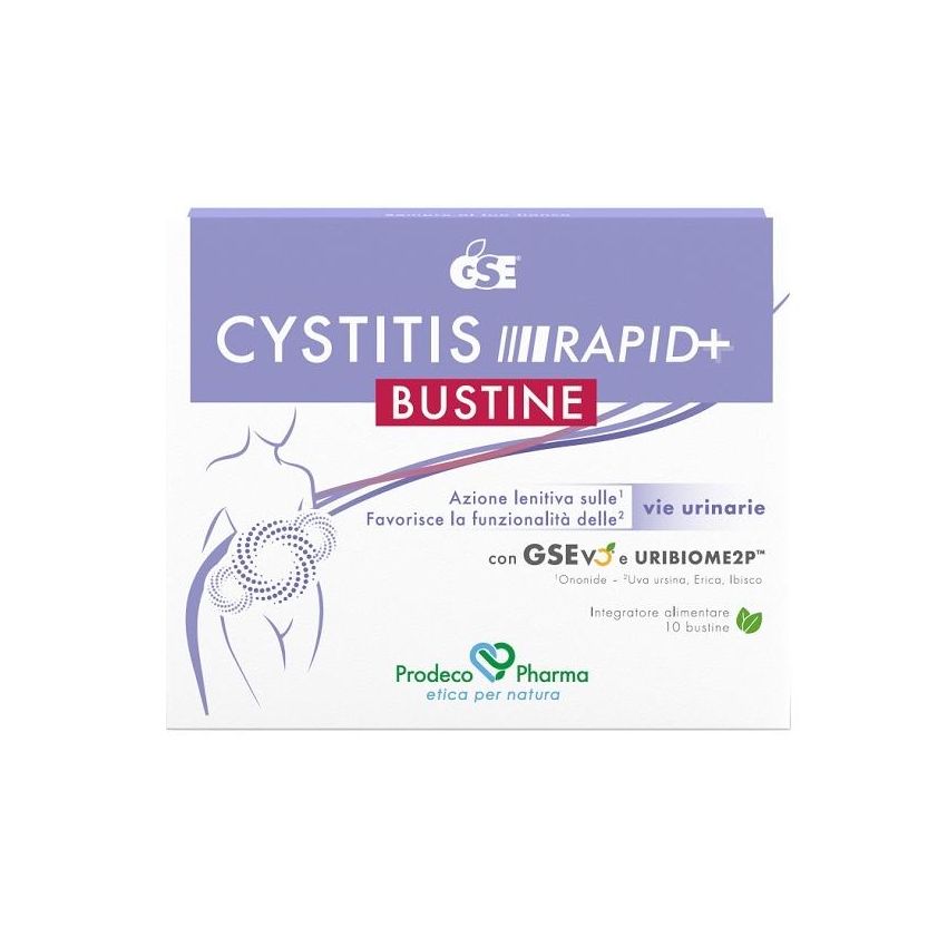 GSE CYSTITIS RAPID+ 10BUST