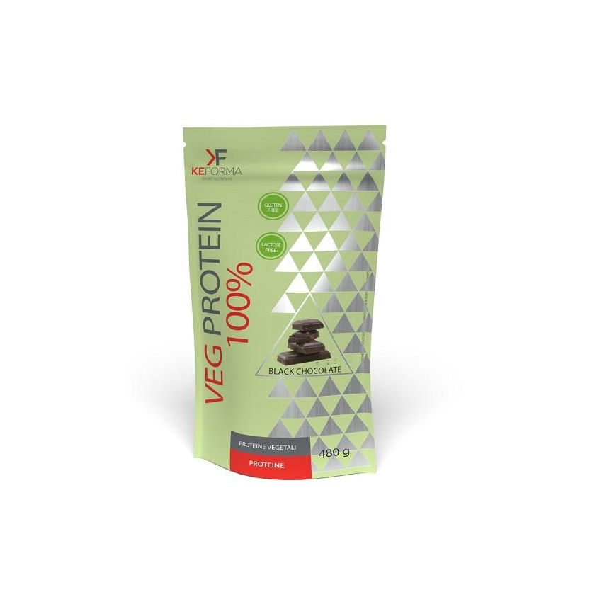 VEG PROTEIN100% BLACK CHOC 480G