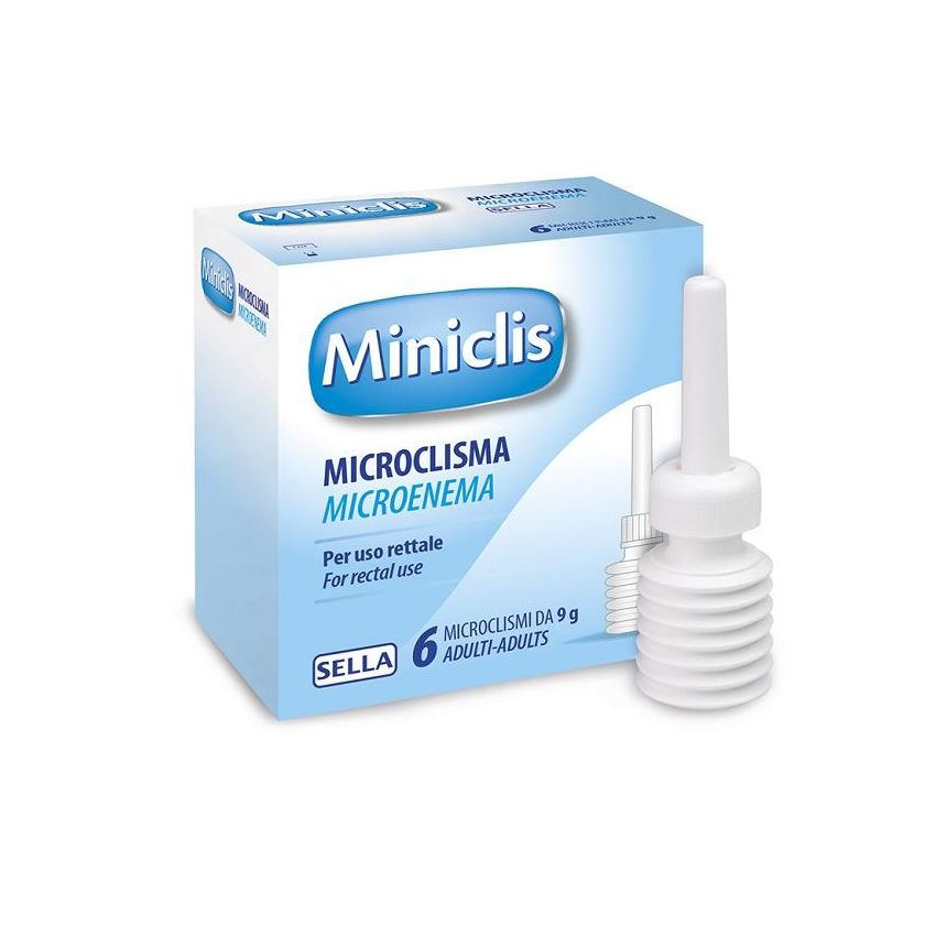 Miniclis Adulti 9g - 6 Microclismi