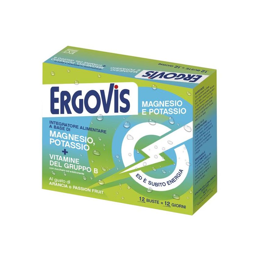 ERGOVIS MG+K VIT B C - 12 bustine
