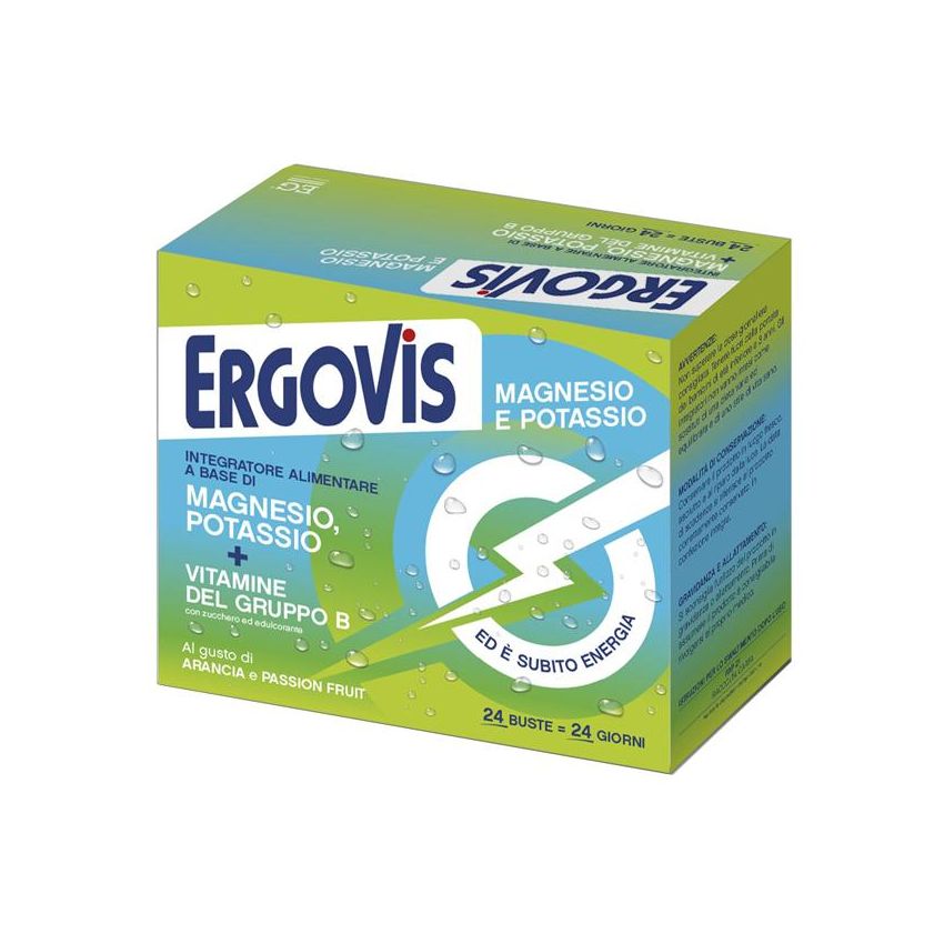 ERGOVIS MG+K VIT B C - 24 bustine