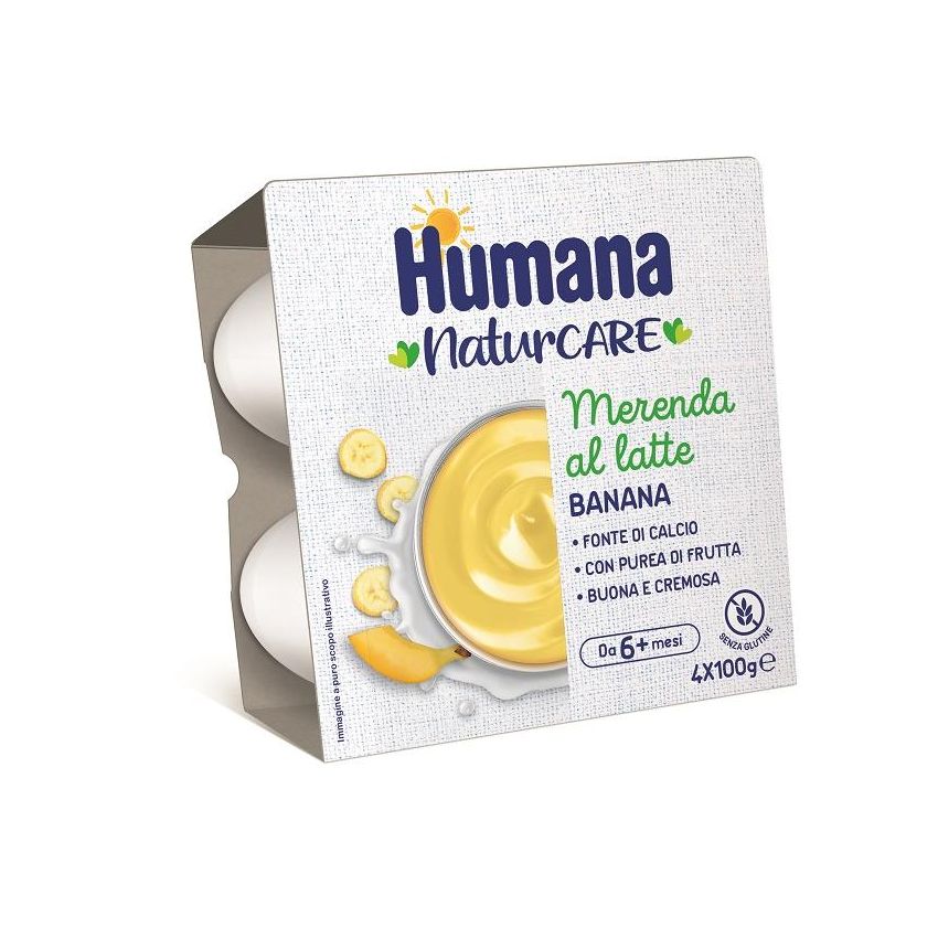 HUMANA MERENDA BANANA 4PZ