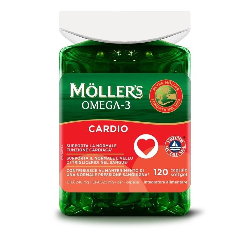 MOLLER'S OMEGA 3 CARDIO 120CPS