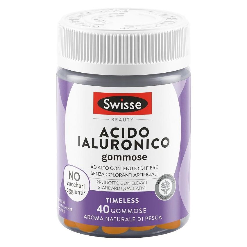 SWISSE Acido Ialuronico 40 gommoni