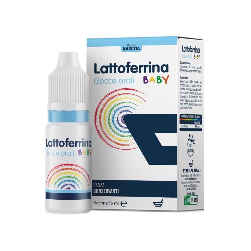 Lattoferrina Baby Gocce 16ml