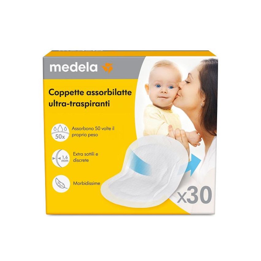 Coppette Assorbilatte Ultr 30pz
