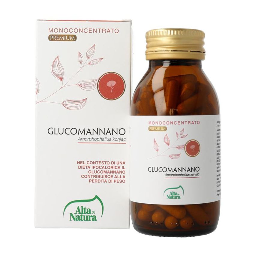 Glucomannano 100 cps 500 mg