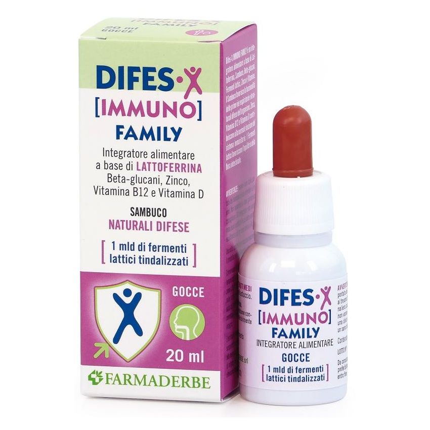 DIFES-X IMMUNO FAMILY GTT 20ML