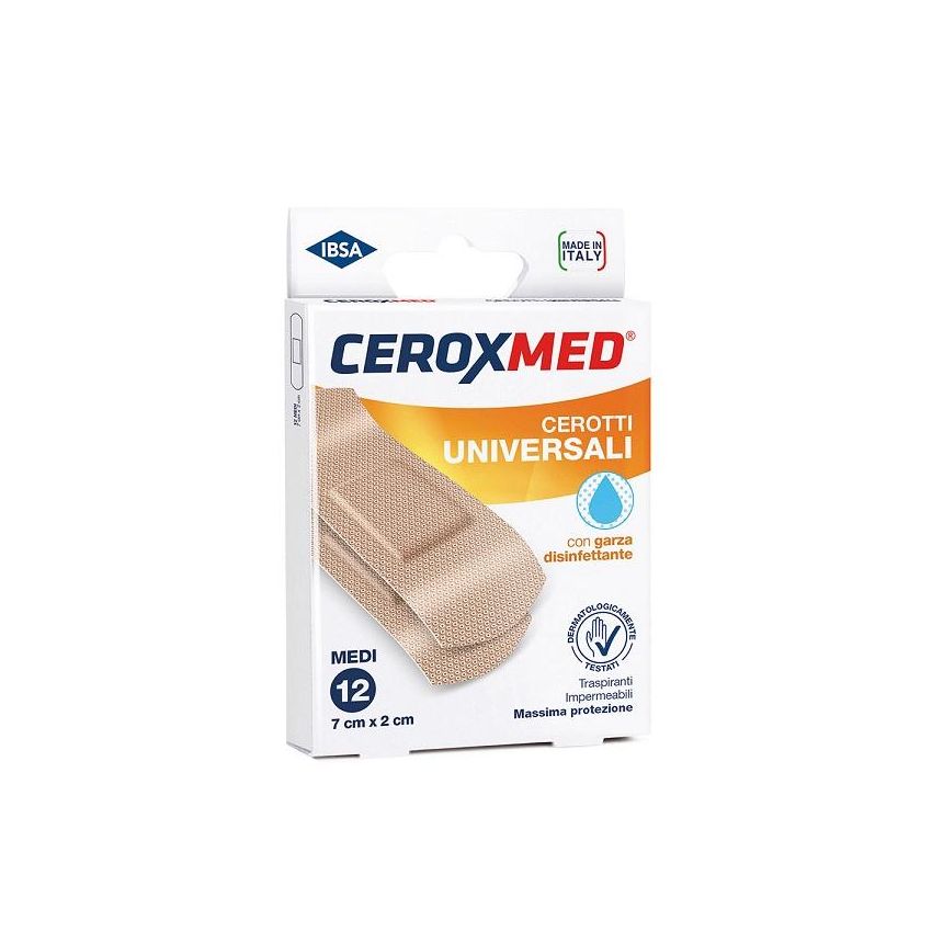CEROXMED Cerotto Universale Medi 7x2 cm - 12 Pezzi