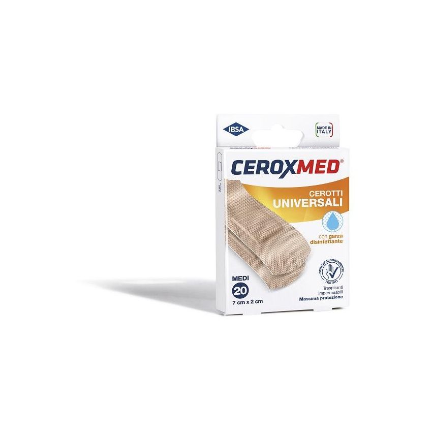 CEROXMED Cerotto Universale Medi 7x2 cm - 20 Pezzi