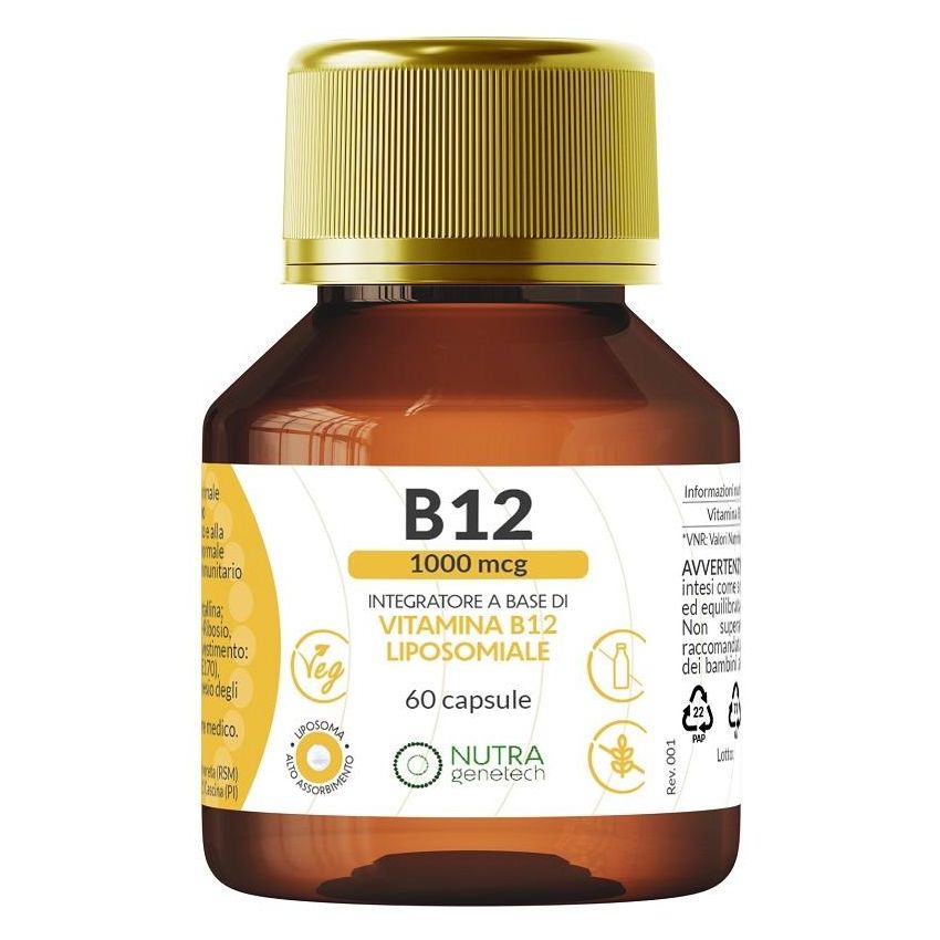 Vitamina B12 1000mcg 60 cps