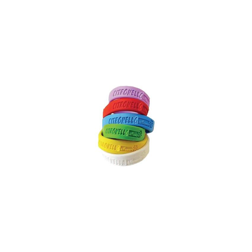 Braccialetti Protettivi Zanzare Citronella 5pz
