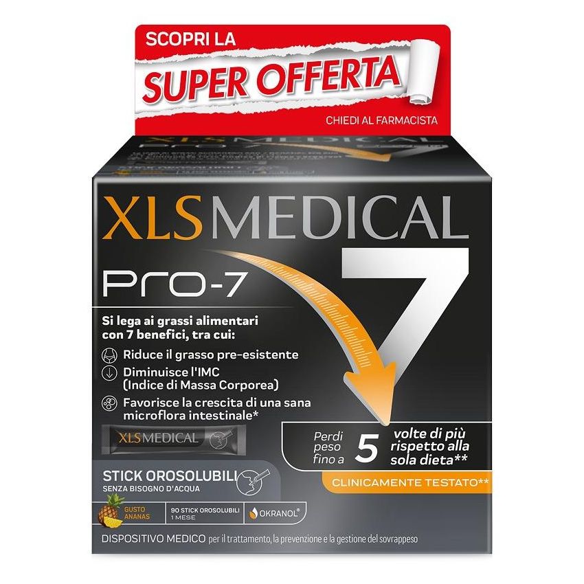 XLS Medical Pro 7 Stick 90 Pezzi