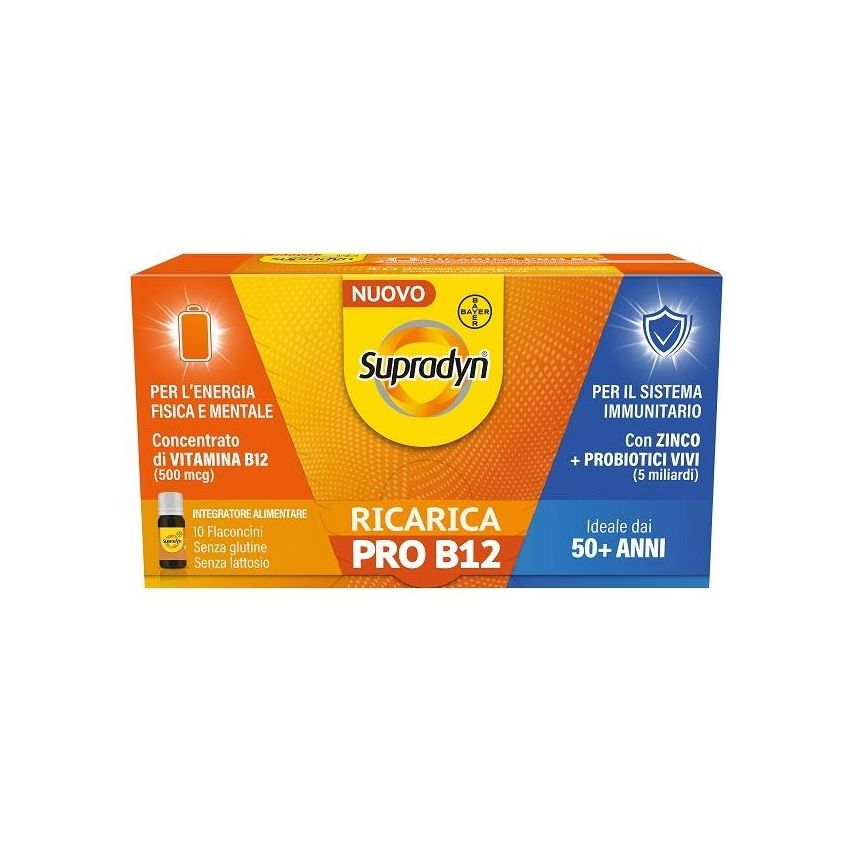Supradyn Ricarica Pro B12 10 Flaconcini