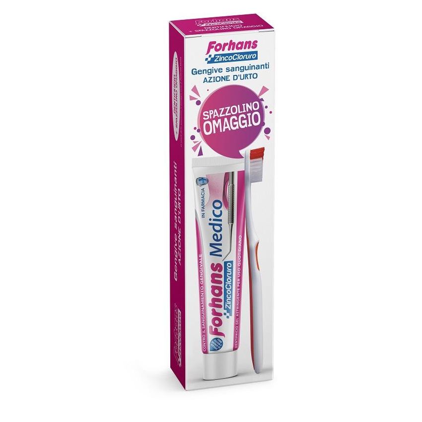 Forhans Dentifricio Med+Spazz