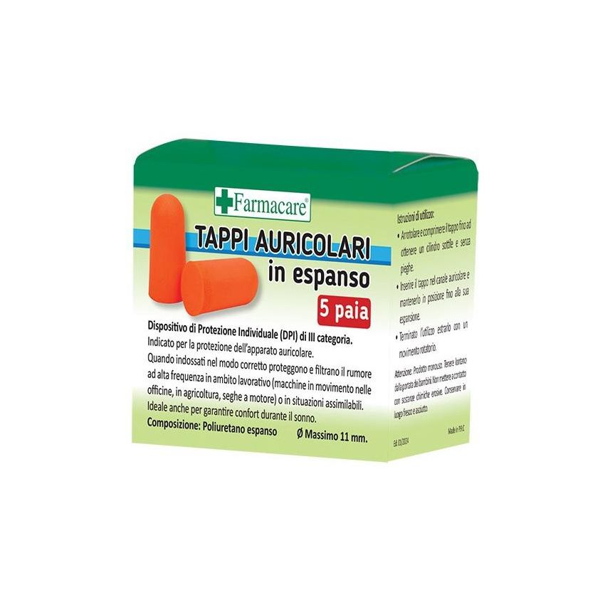 Tappi Auricolari Espanso 5 Paia