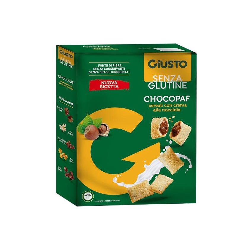 GIUSTO S/G CHOCOPAF 250G