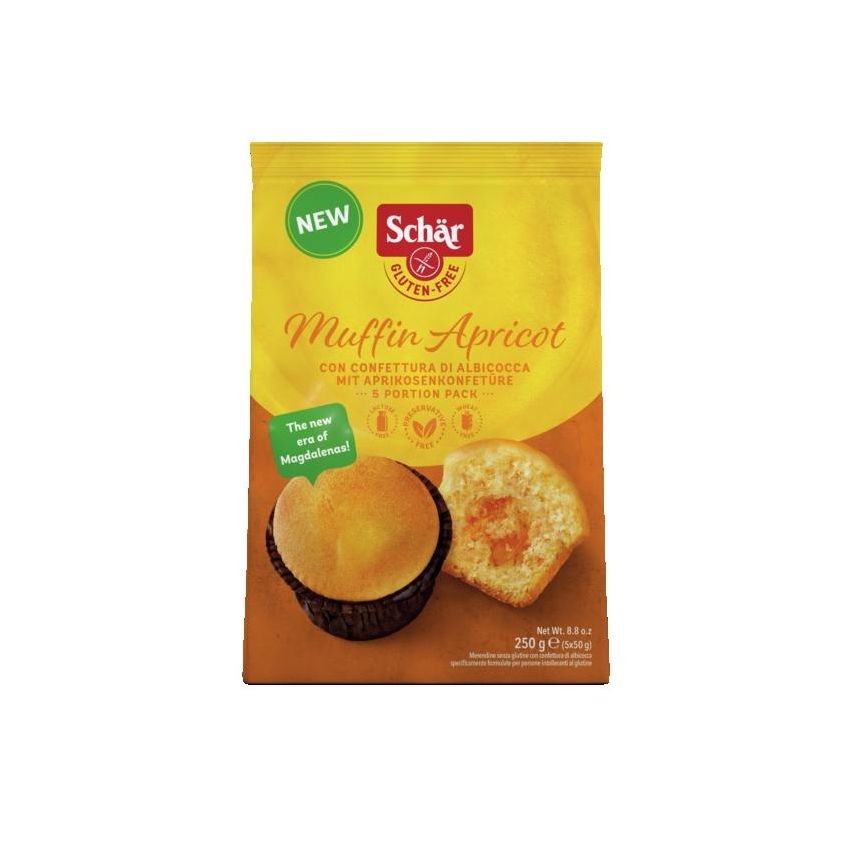 Schar Muffin Apricot 5pz