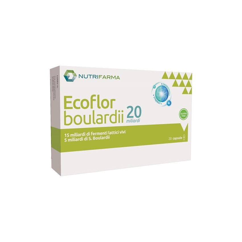 ECOFLOR BOULARDII 20MLD 20CPS