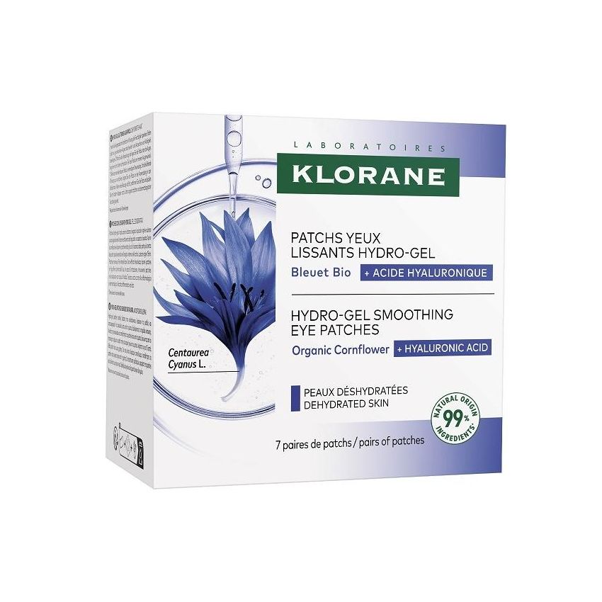 Klorane Bleuet Patch Occhi Lev