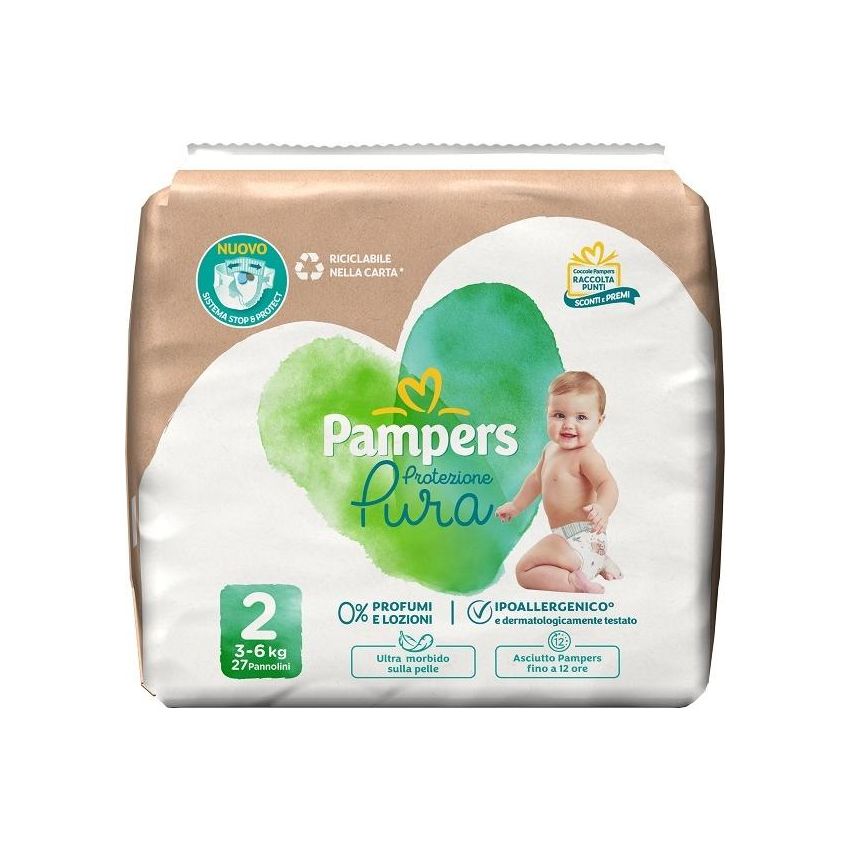 Pampers Protezione Pura Min27P