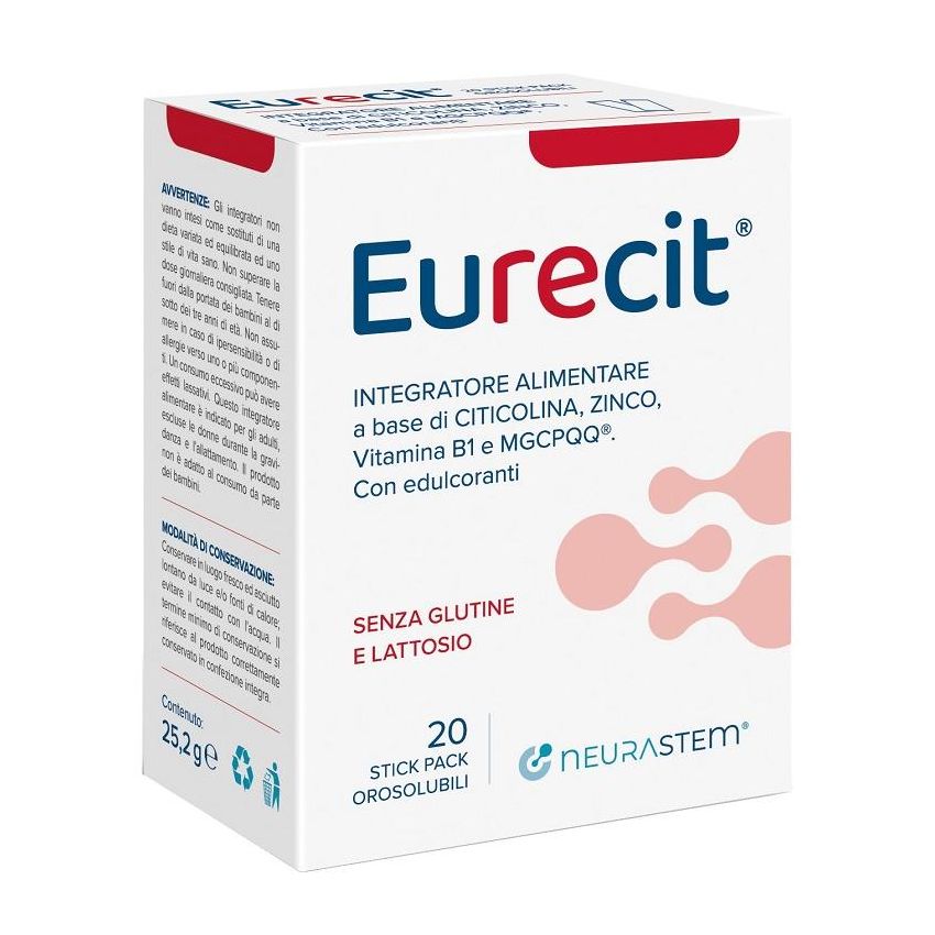EURECIT 20STICK PACK OROSOLUB