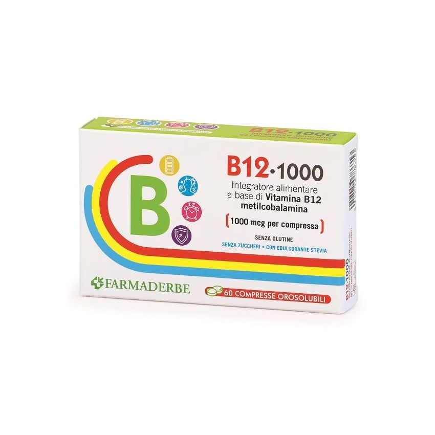 B12 1000 60CPR OROSOLUBILI