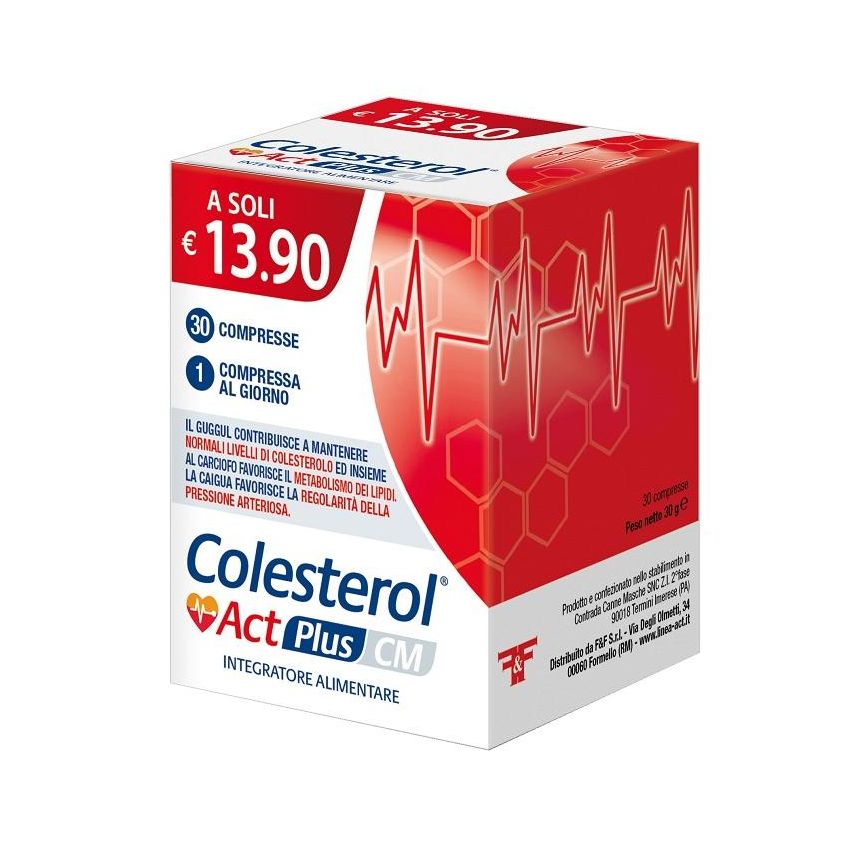COLESTEROL ACT PLUS CM 30CPR