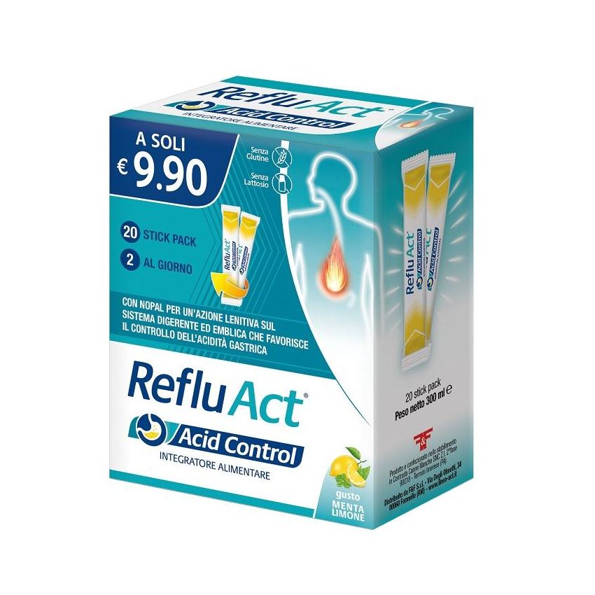 REFLU ACT ACID CONTROL 20STICK