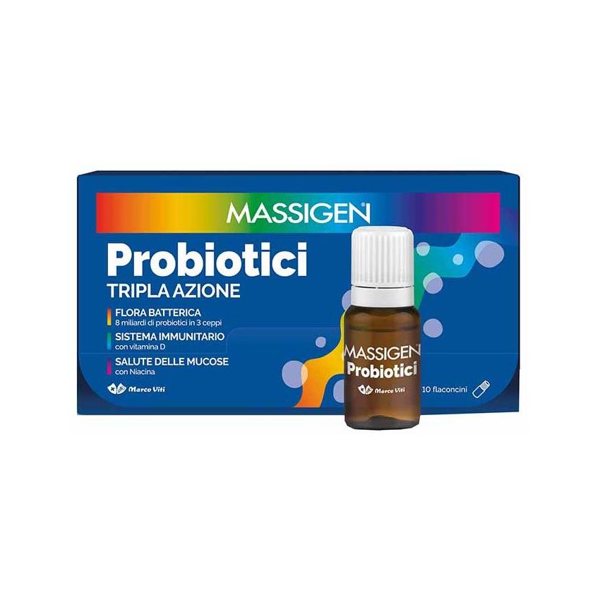 Massigen Probiotici 10 fl x 8 ml PP