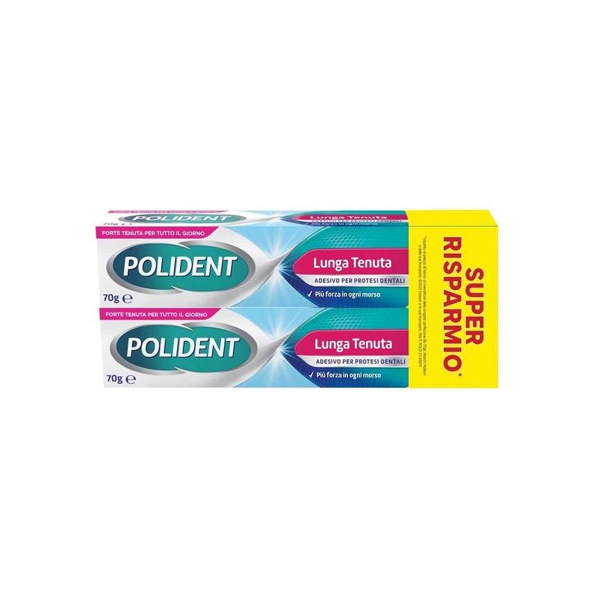 Polident Lunga Tenuta 2x70g