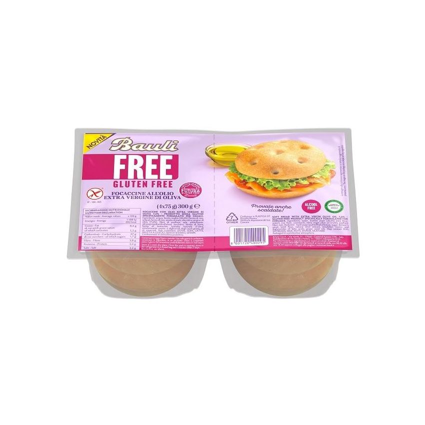 BAULI FREE FOCACCINE OLIO EVO
